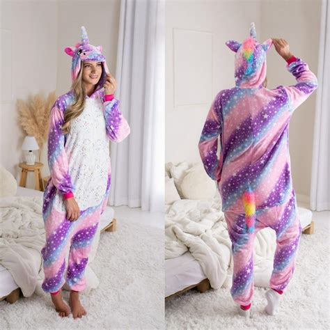 pijama unicornio masculino|Pijama Unicórnio Masculino Adulto Macacão Kigurumi。